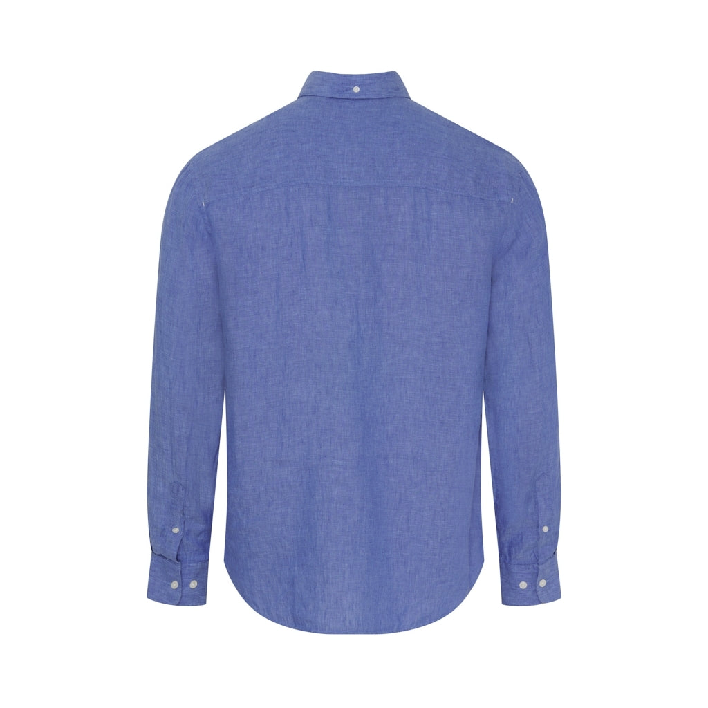 Hyeres Long Sleeve Shirt - Monaco Blue