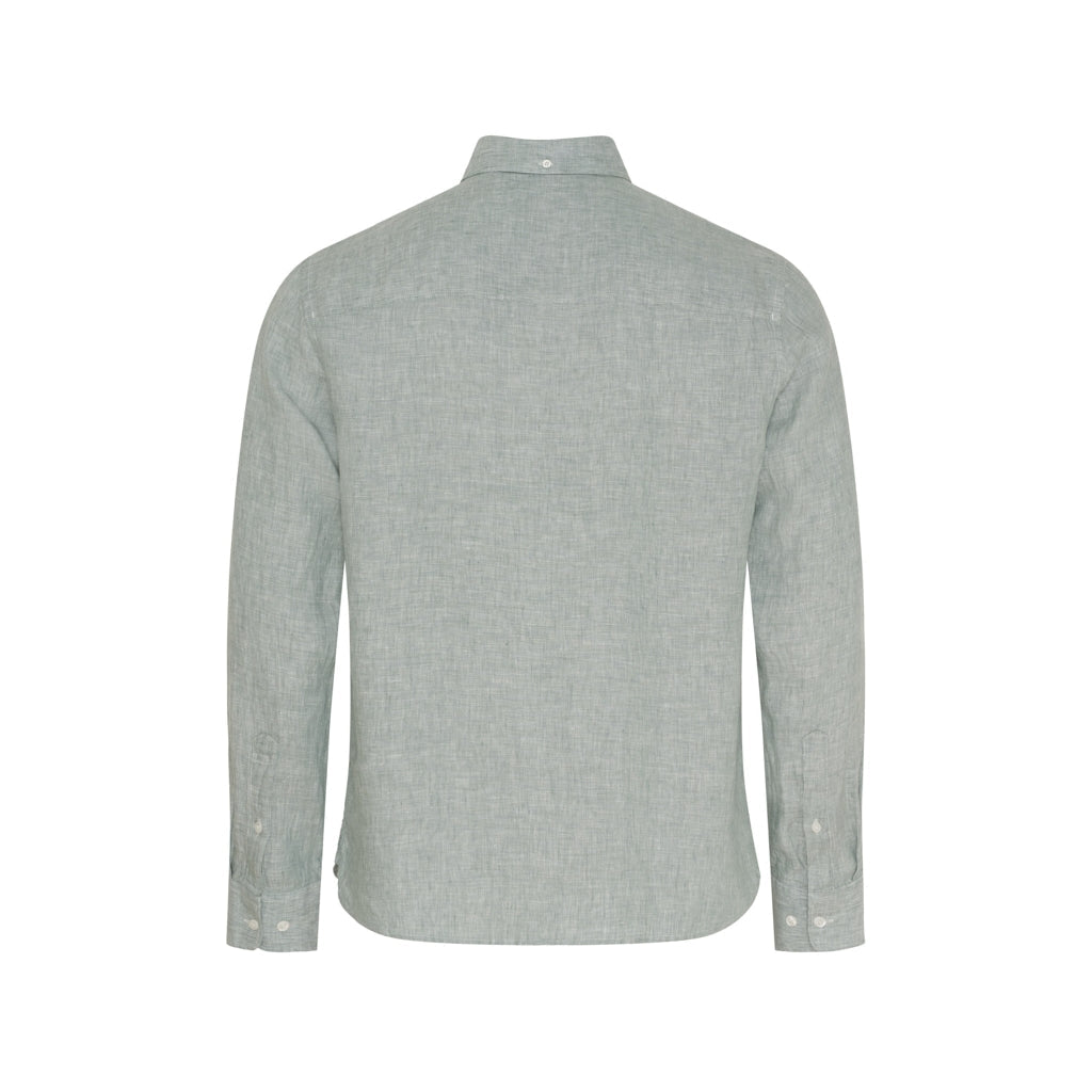 Hyeres Long Sleeve Shirt - Dusty Green