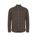 Hyeres Long Sleeve Shirt - Brown Melange