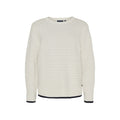 Janey bubble Knit - Pearl