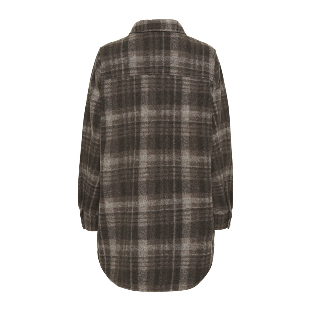 Janice Overshirt - Dark Brown
