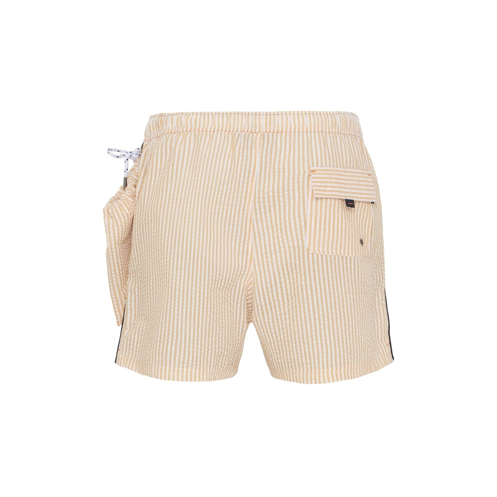 Jeppe Swimshorts - Bright Orange / White