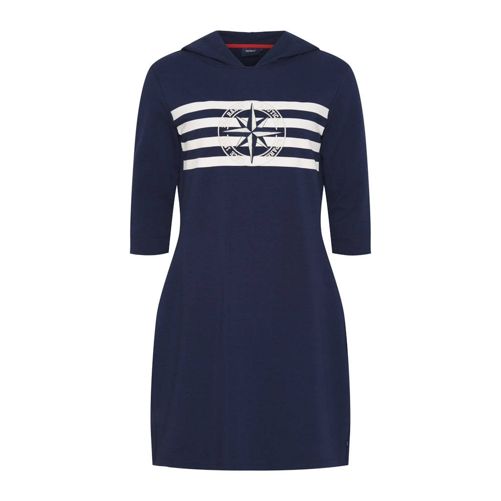 Kate Hood Dress - SR Navy