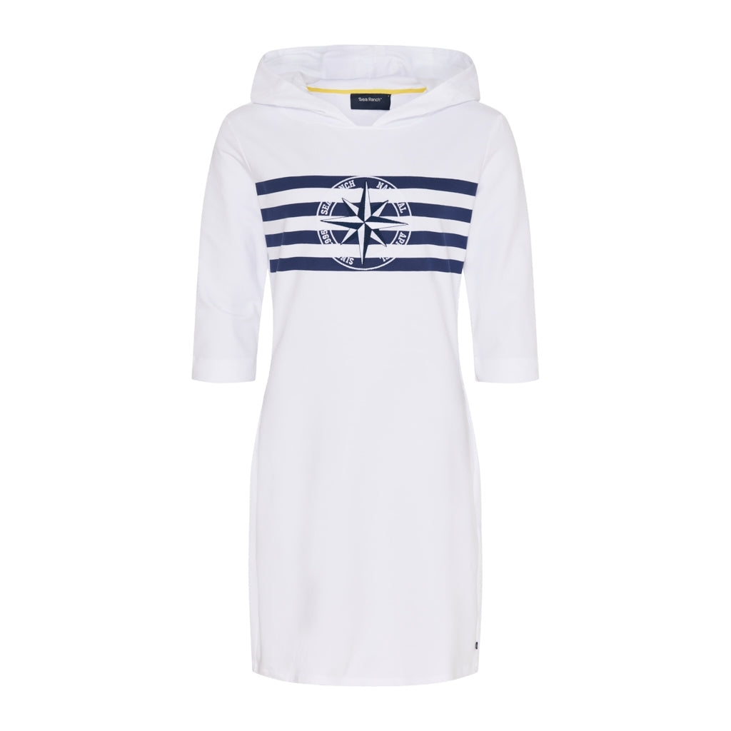 Kate Hood Dress - White