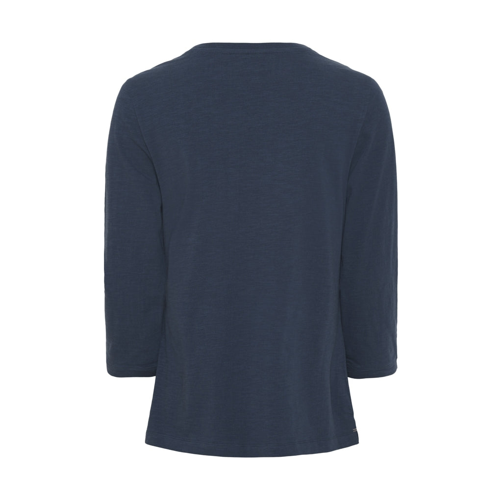 Kaya 3/4 length Sleeve Tee - Blue