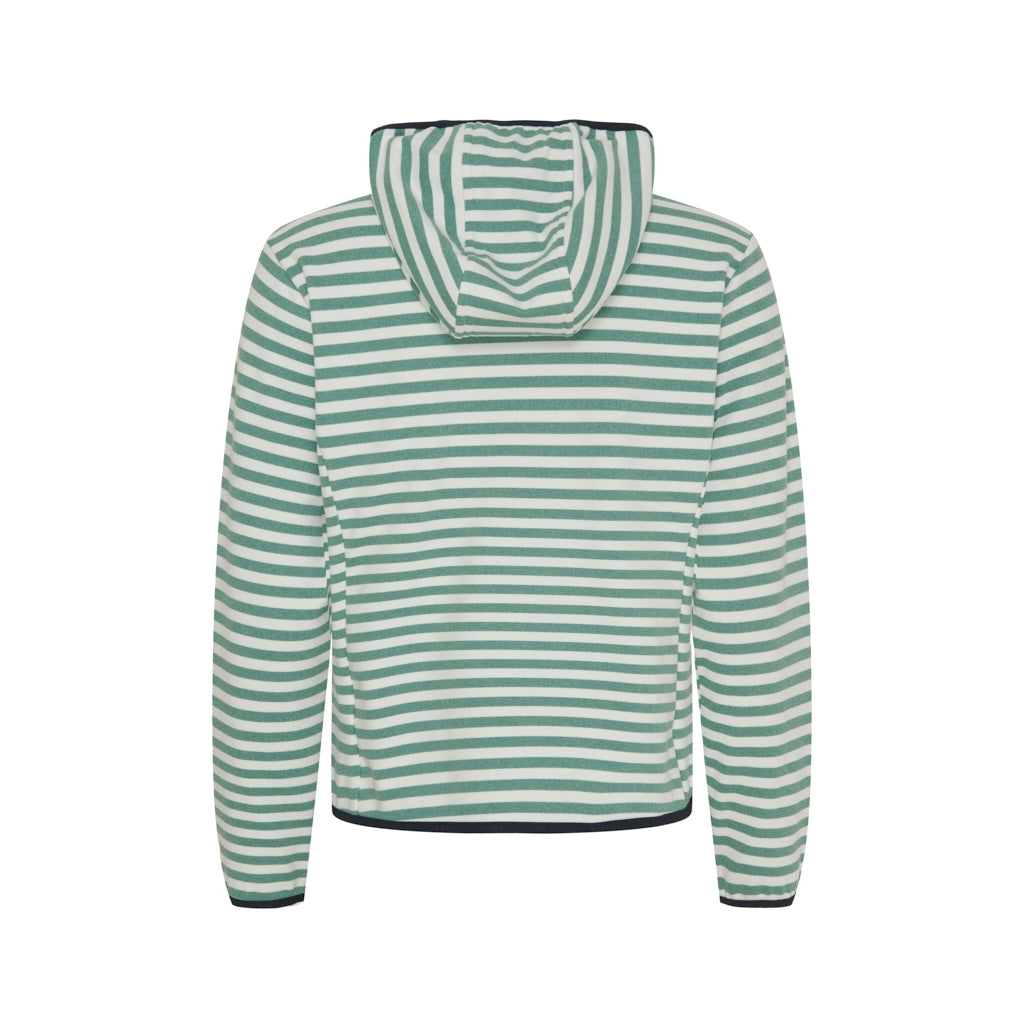 Kia Fleece - Green Spruce / White