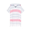 Kids Bondi Beach Poncho - White / Dubarry