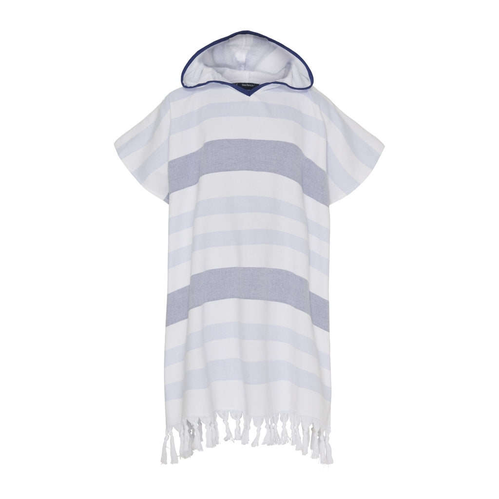 Kids Bondi Beach Poncho - Navy