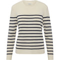 Kirsty Knit - Off White Stripe