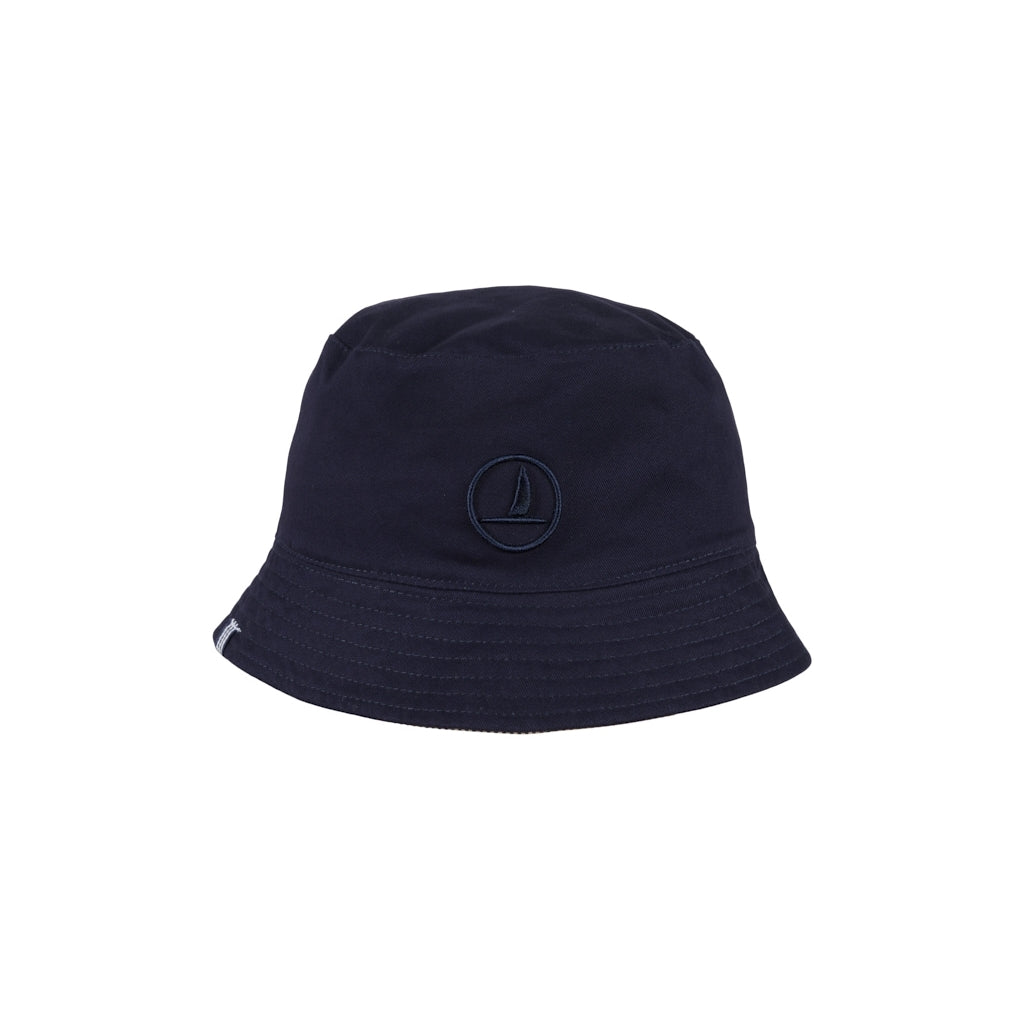 Kronborg Bucket hat - Pearl/SR Navy