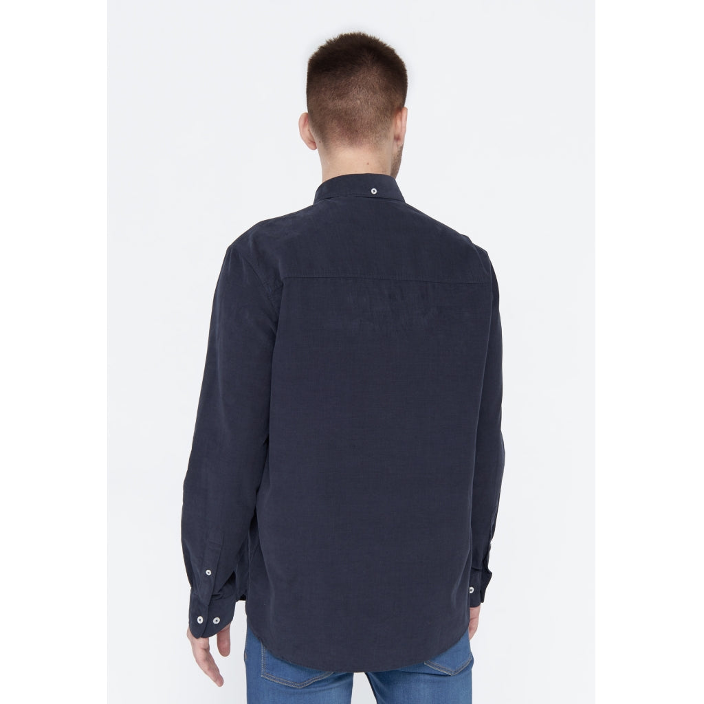 Lester Baby Cord Shirt - SR Navy