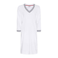 Lilja V-Neck Dress - White