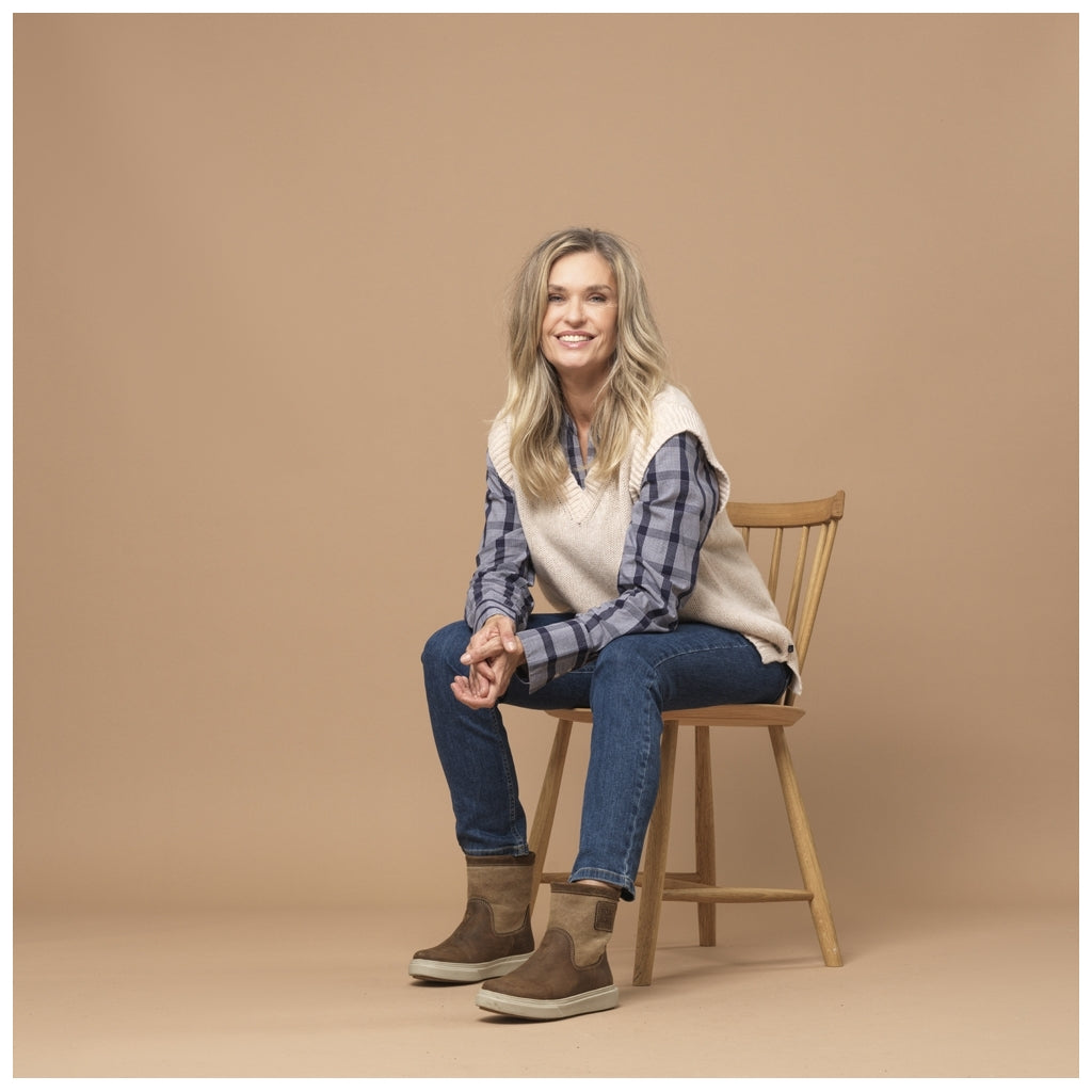 Lori Shirt - Navy Check