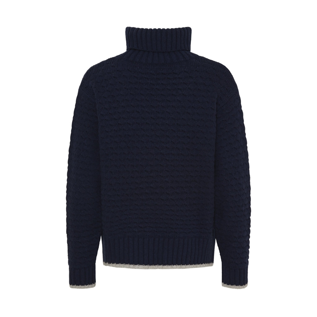 Lotte Roll Neck - SR Navy
