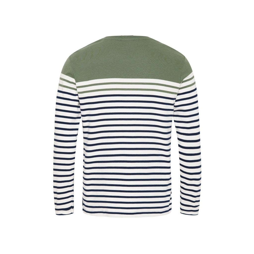 Louie T-shirt - Duck Green / Pearl