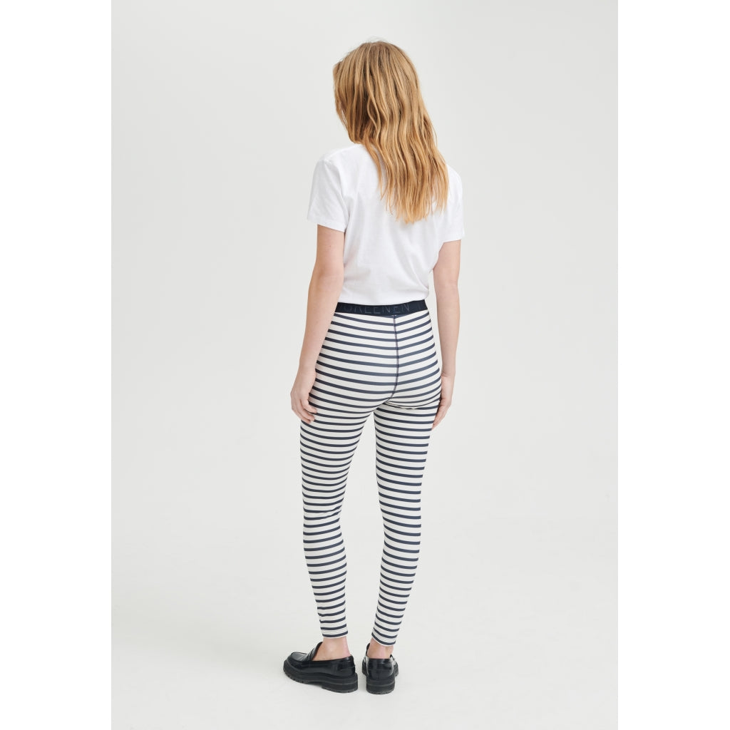 Macha Leggings - Off White Stripe