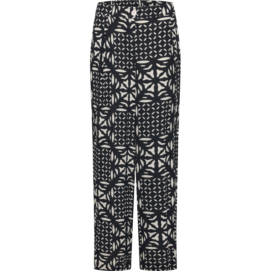 Mae Pants - Navy Pattern
