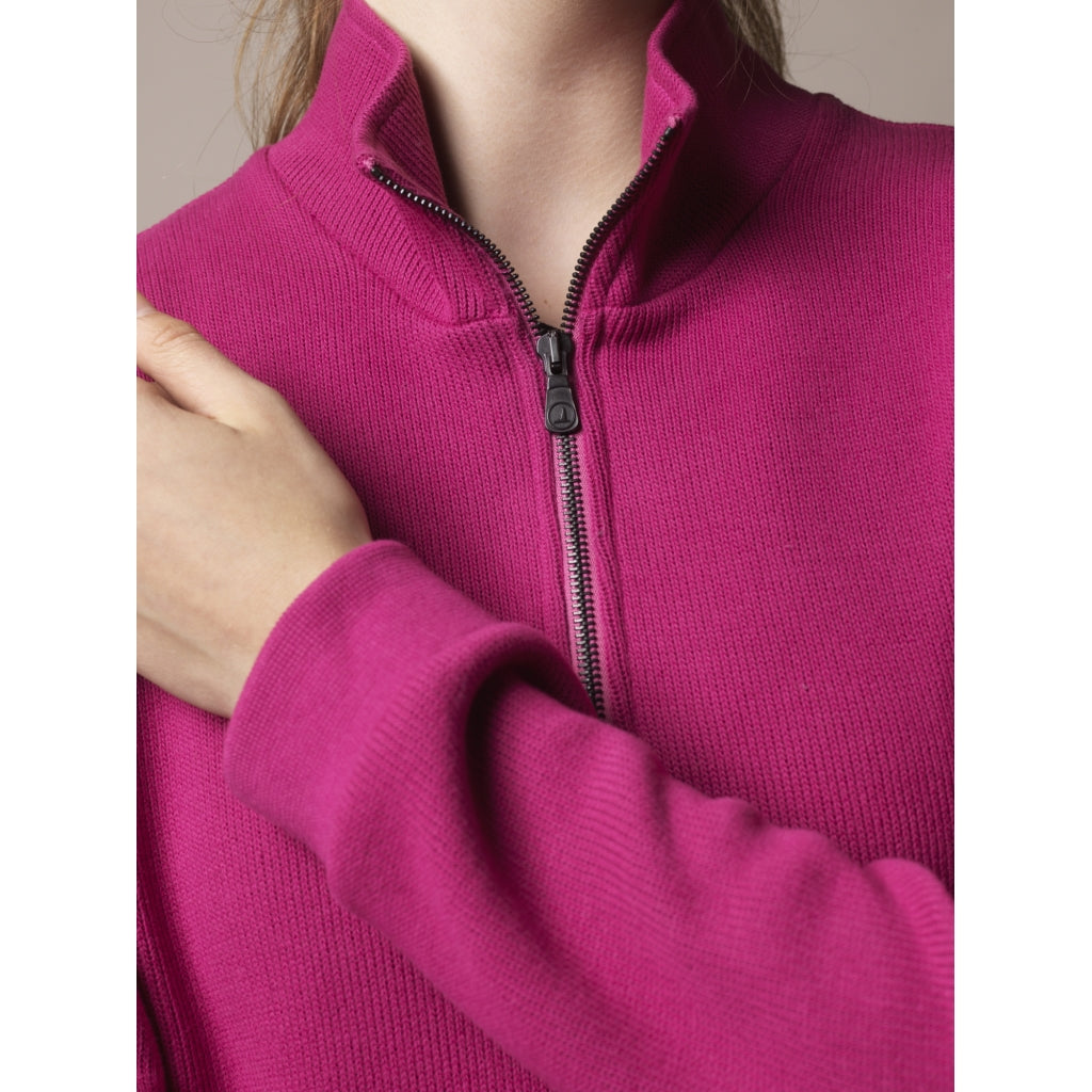 Manuela Half Zip - Sangria