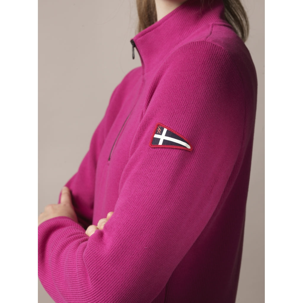Manuela Half Zip - Sangria