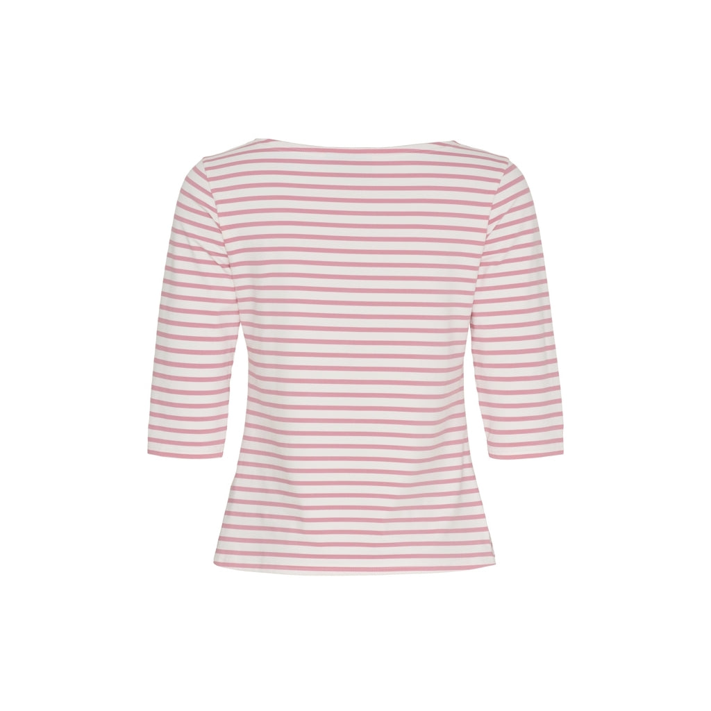 Marina tee with UV protection - White / Marshmallow