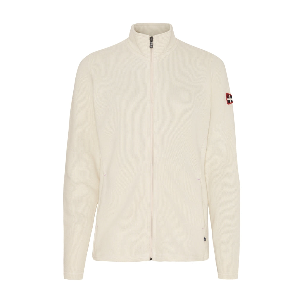 Marta Zip Cardigan - Ecru