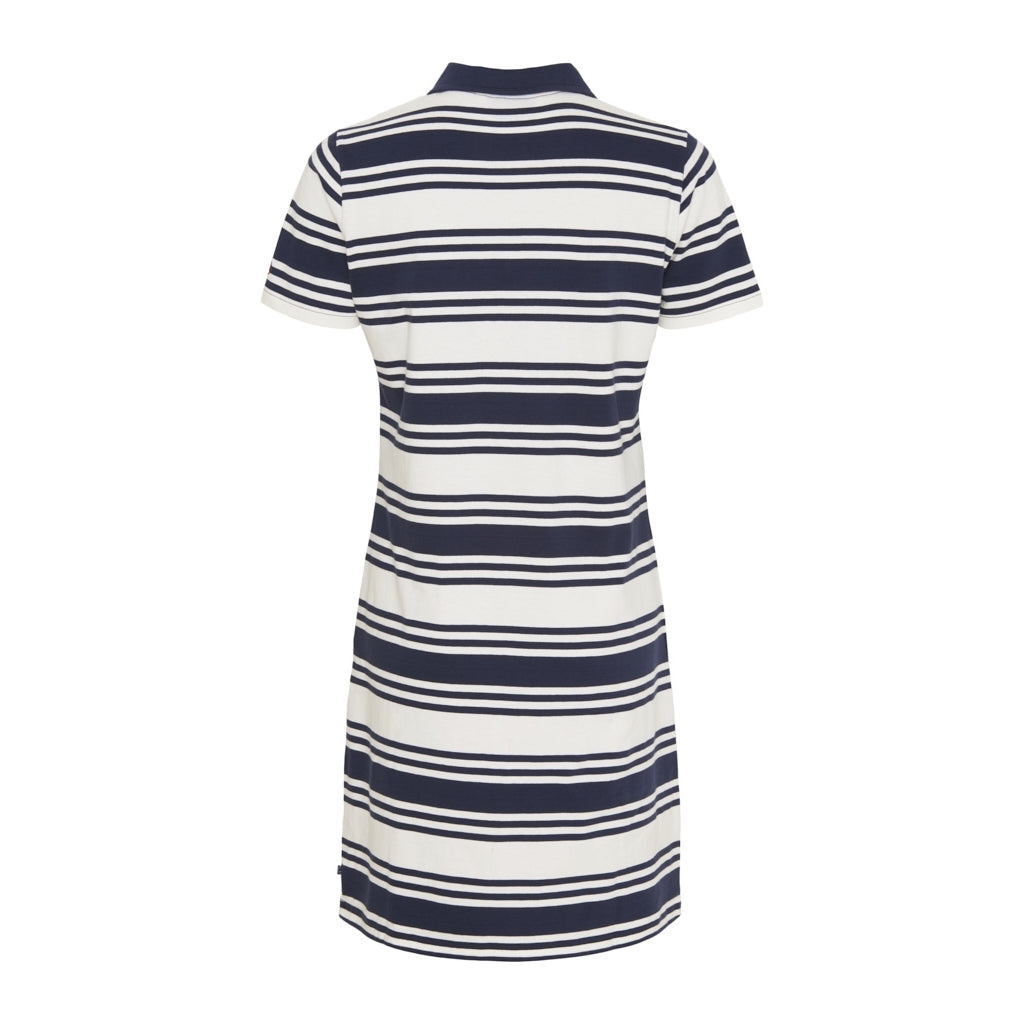 Melina Dress - Pearl/SR Navy