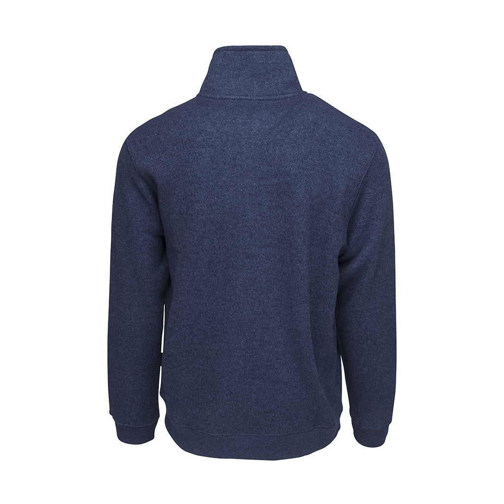 Monty Zip Sweater - Indigo