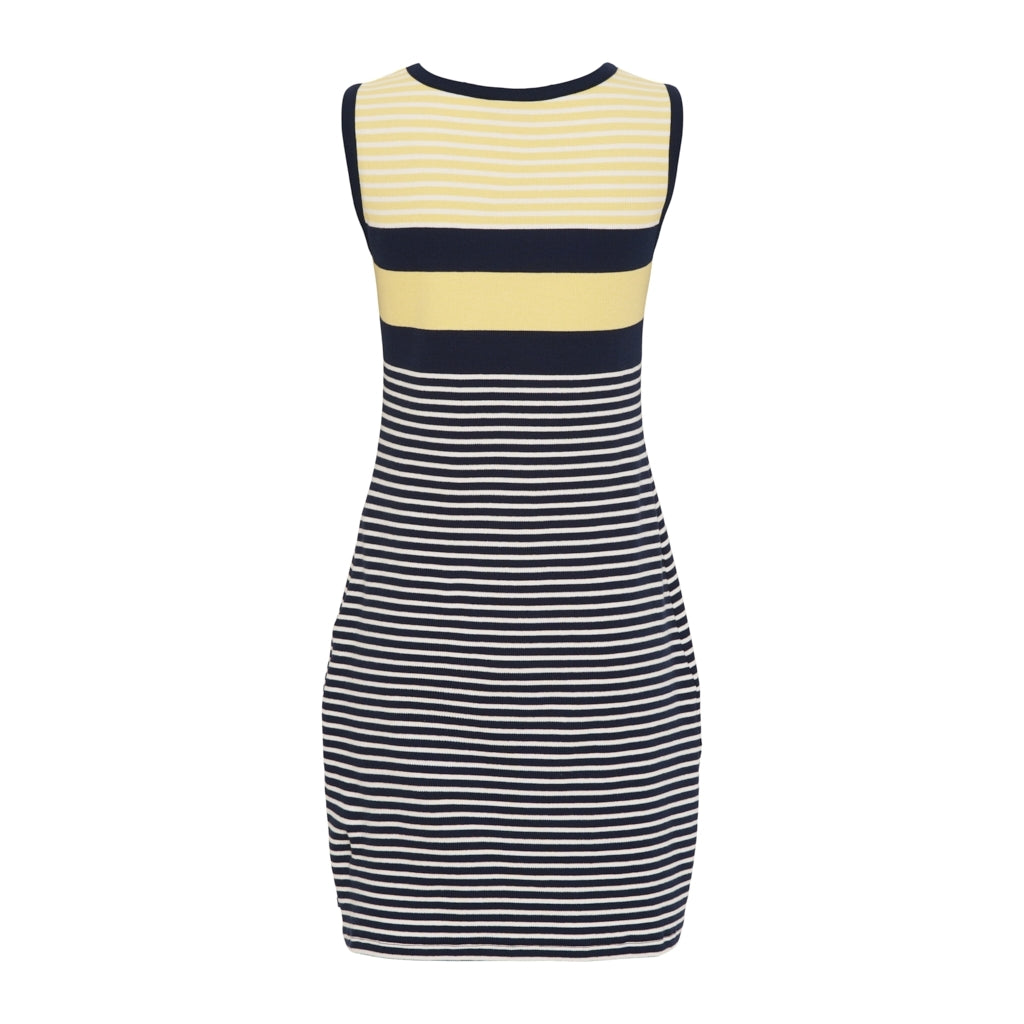 Natalia Dress - Corn/Pearl