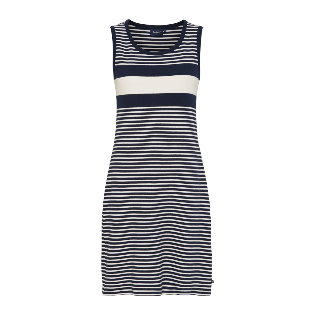 Natalia Dress - SR Navy/Pearl