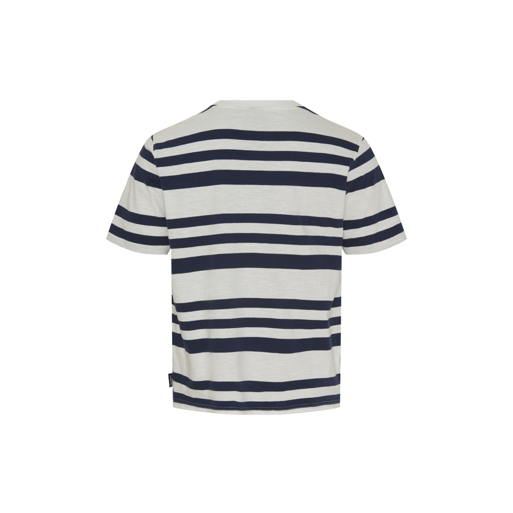 Pascal T-shirt - Pearl/SR Navy