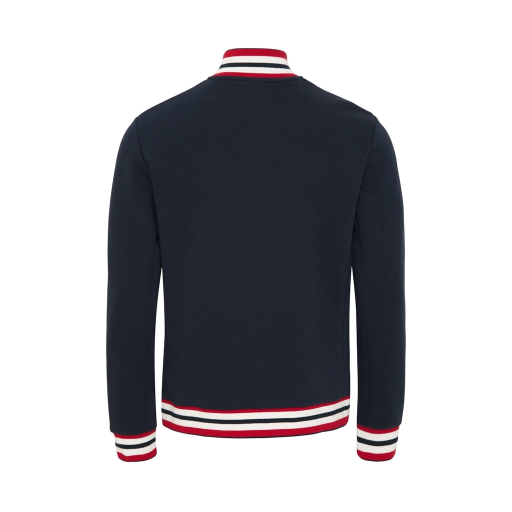 Paul Sweat Zip - Dark Navy