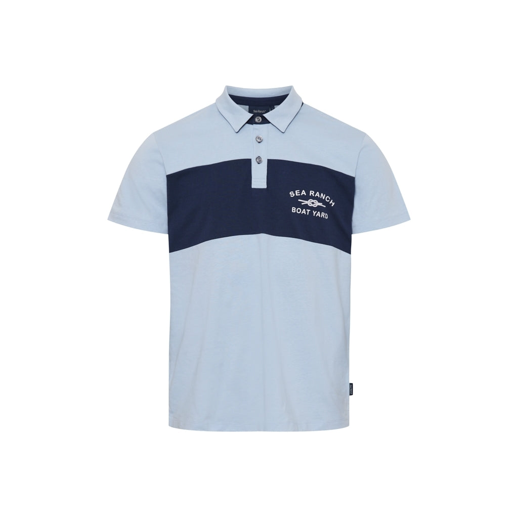 Pelle Jersey Polo - Kentucky Blue