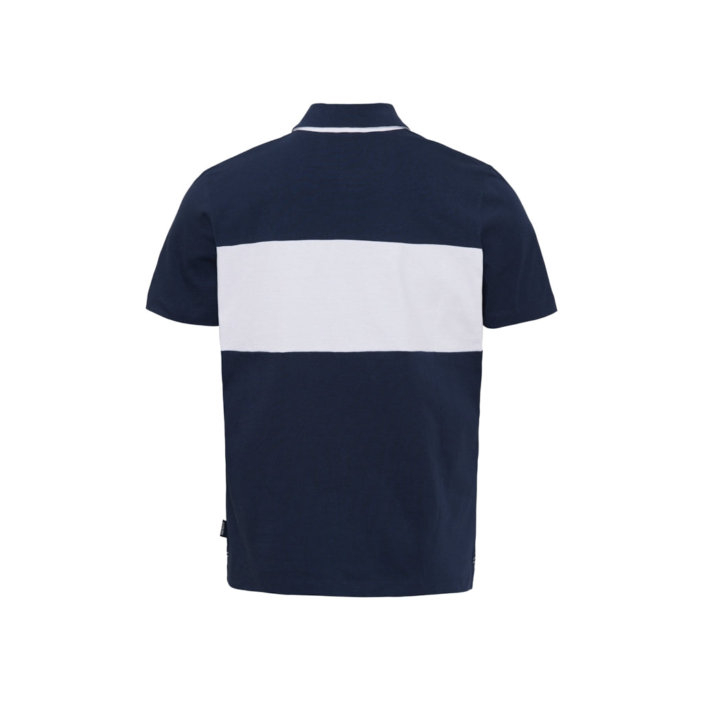 Pelle Jersey Polo - SR Navy