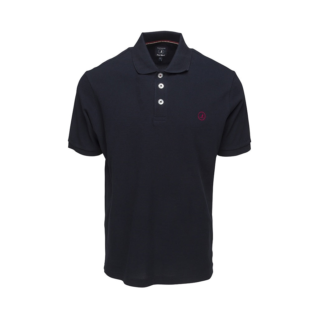Pembroke Short Sleeve Polo - Dark Navy