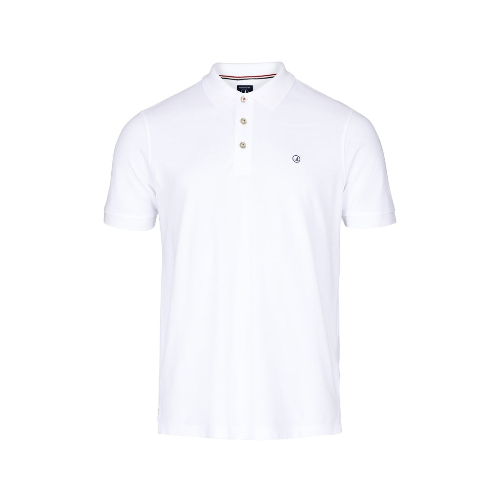 Pembroke Short Sleeve Polo - White