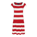 Petra Dress - SR Red/Pearl