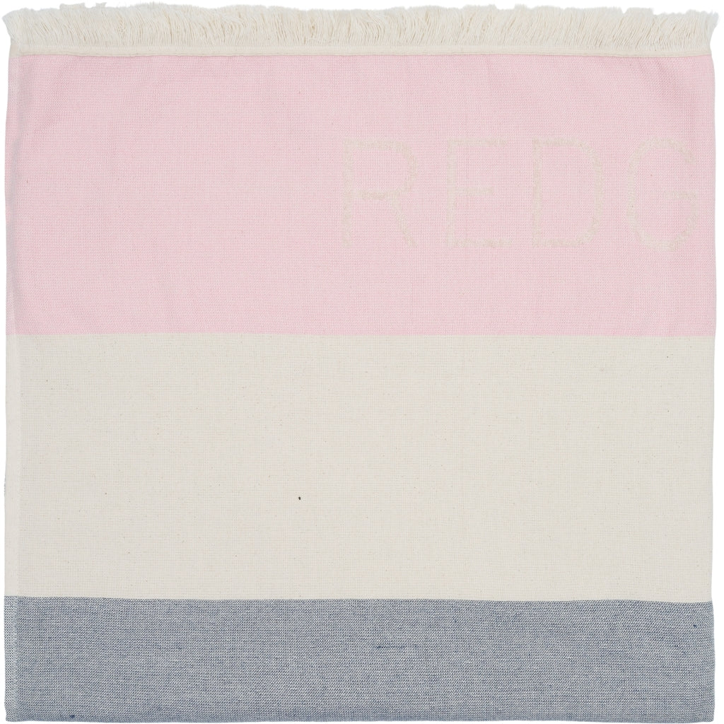 Rea Towel - Rose Stripe