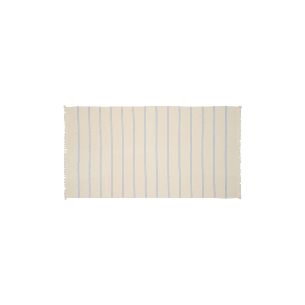 SR_Blokuse Towel - Off White / Light Blue