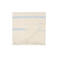 SR_Blokuse Towel - Off White / Light Blue