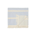 SR_Blokuse Towel - Light Blue / Off White