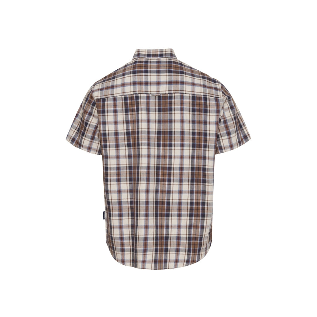 Sandy Short Sleeve Shirt - Brown Check