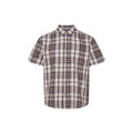 Sandy Short Sleeve Shirt - Brown Check