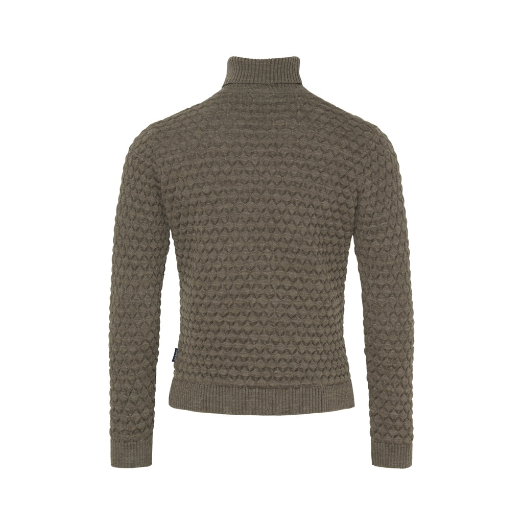 Saxo Knit - Brown Melange