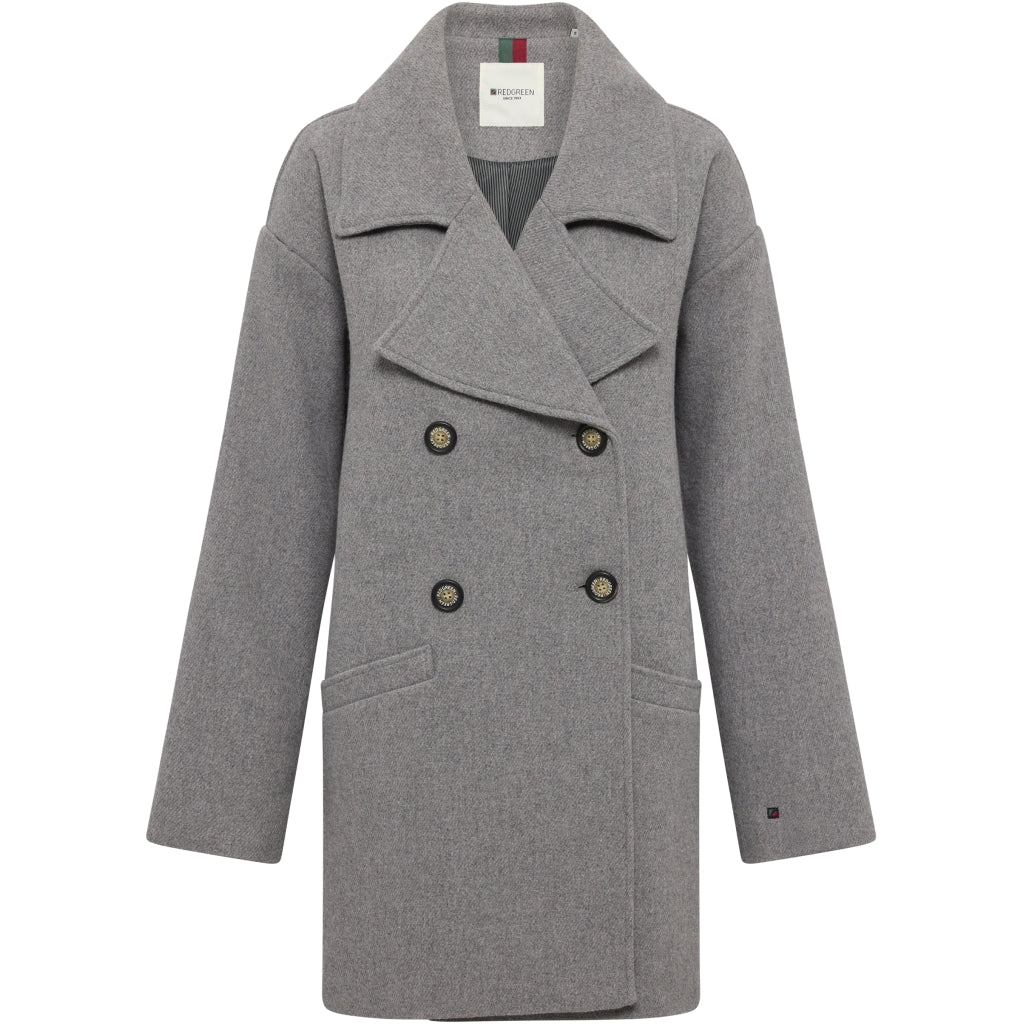 Senta Coat - Light Grey Melange