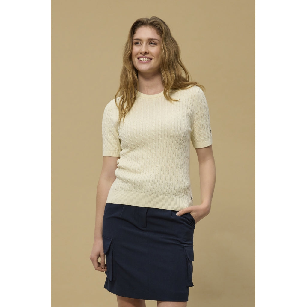 Serena Cable Knit - Off White