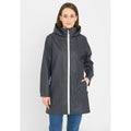 Silla PU Jacket - Navy