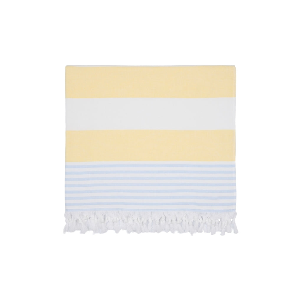 Striped Beach Towel - Sun Yellow