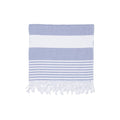 Striped Beach Towel - Navy