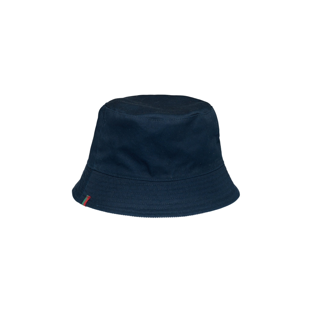 Viola Bucket Hat - Navy Stripe