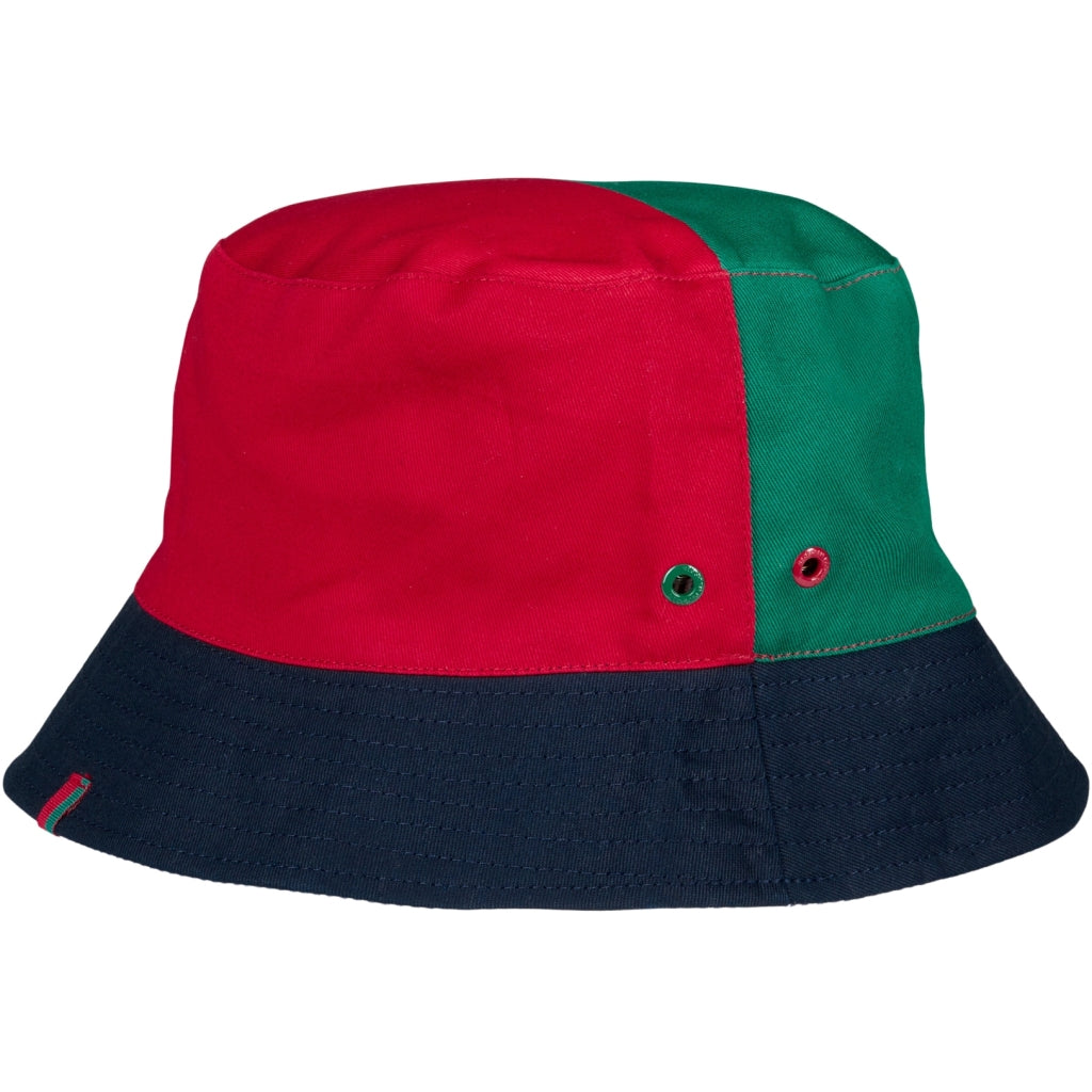 Viola Bucket Hat - Red Pattern